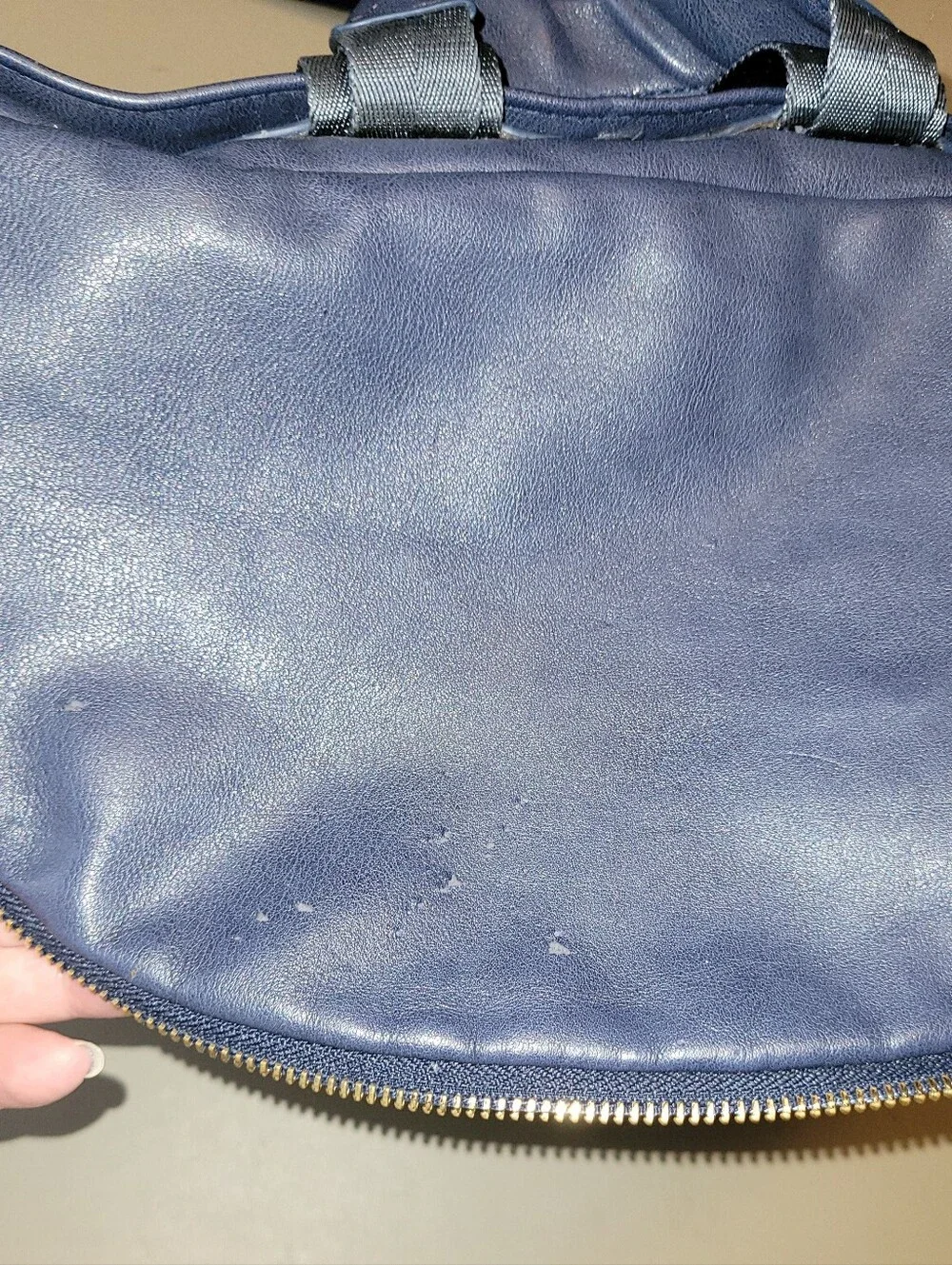 Fawn Design - Blue Bag/ Backpack Diaper Bag. Multi-pocketed Good Condition!